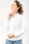  LADIES’ LONG-SLEEVED COTTON POPLIN SHIRT - Kariban