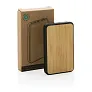  FSC® and RCS recycled plastic 5.000 mAh Powerbank - XD Collection