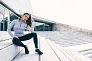  Ženska cool fit 1/2 zip majica - Just Cool