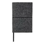  A5 notes s mekanim koricama od GRS certificiranog recikliranog filca - XD Collection