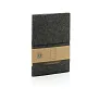  A5 notes s mekanim koricama od GRS certificiranog recikliranog filca - XD Collection