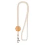KARA Cotton Lanyard with metal hook
