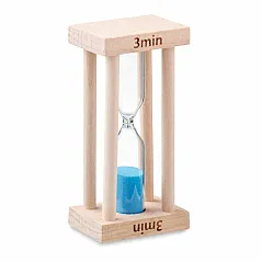 Drveni pješčani sat od 3 min.