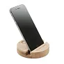 GROW ROUND STAND Birch wood phone stand