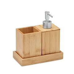 3-dijni set za kupaonicu od bambusa