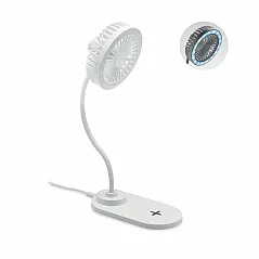 Stolni ventilator s punjačem i svjetlom