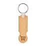 COMPRAS Bamboo euro token key ring