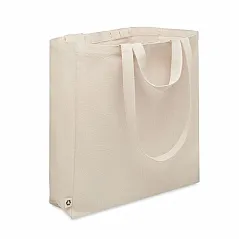 Torba za kupovinu/plažu od recikliranog pamuka, 140 gr/m²