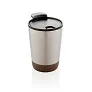  Šalica za kavu od GRS RPP nehrđajućeg čelika i pluta, 300 ml - XD Collection