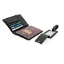  Swiss Peak GRS recycled PU travel gift set - Swiss Peak