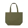  Impact AWARE™ recycled canvas shopper w/pocket 240gsm undyed - XD Collection