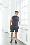  URBAN SLEEVEESS MUSCLE HOODIE - 240 g/m² - Just Cool