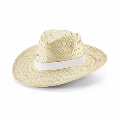 Natural straw hat