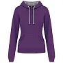  LADIES’ CONTRAST HOODED SWEATSHIRT - Kariban