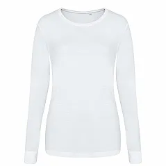 LONG SLEEVE GIRLIE TRI-BLEND T - Just Ts