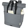 Joey 15” GRS recycled canvas rolltop laptop backpack 15L