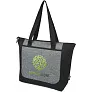 Reclaim GRS recycled two-tone zippered tote bag 15L - Bullet