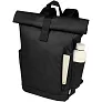 Byron GRS RPET roll-top ruksak za 15.6" laptop, 18L