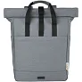 Joey 15” GRS recycled canvas rolltop laptop backpack 15L