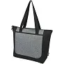 Reclaim GRS recycled two-tone zippered tote bag 15L - Bullet
