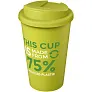 Americano® Eco 350 ml recycled tumbler with spill-proof lid