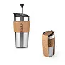TRAVEL PRESS CORK Putna šalica, 450 ml