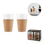 BISTRO 600 Set 2 porculanske šalice, 600 ml