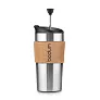 TRAVEL PRESS CORK Putna šalica, 450 ml