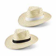 Natural straw hat
