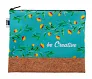 CreaBeauty Cork L RPET custom cosmetic bag