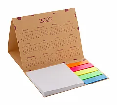 personalizirani kalendar s ljeplivim bilješkama