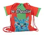 CreaDraw T Kids RPET personalizirana dječja torba s vezicama