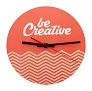 BeTime Wood D personalizirani zidni sat