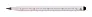 Ruloid inkless pen with ruler