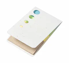seed paper sticky notepad