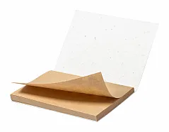 seed paper sticky notepad