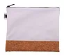 CreaBeauty Cork L RPET custom cosmetic bag