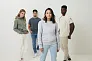  Iqoniq Torres recycled cotton hoodie undyed, natural raw - iqoniq