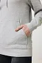  Iqoniq Torres recycled cotton hoodie undyed, natural raw - iqoniq