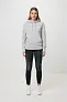  Iqoniq Torres recycled cotton hoodie undyed, natural raw - iqoniq