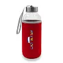  Glass sports bottle 420 ml