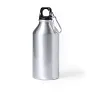  Recycled aluminium sports bottle 400 ml, carabiner
