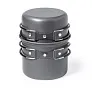  Food containers 2 pcs, 600 ml and 800 ml, cutlery, in RPET pouch