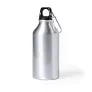  Recycled aluminium sports bottle 400 ml, carabiner