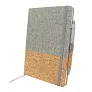 Layla Cork notebook A5 with ball pen