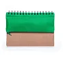  School set, pencil case, 2 pencils, ball pen, notebook, ruler, eraser and pencil sharpener