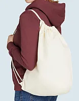 Pamučni ruksak s jednom naramenicom/vezicom - SG Accessories - BAGS (Ex JASSZ Bags)