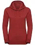  Ženski melange hoodie s patentnim zatvaračem - Russell 