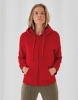 Ženski hoodie s patentnim zatvaračem - B&C