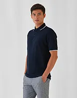 Safran Sport Tipped Polo - B&C